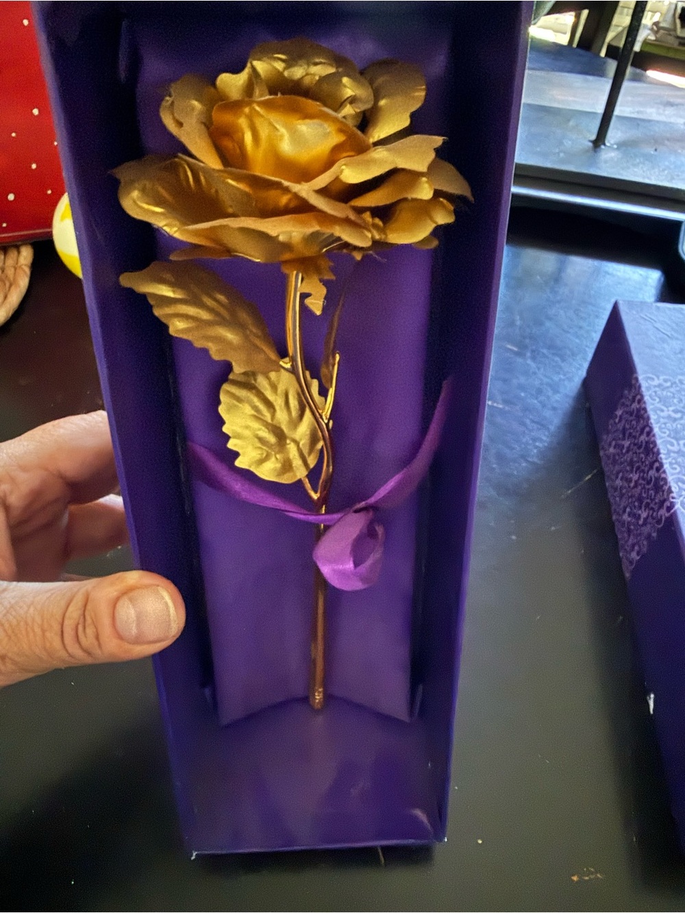 24K Gold Rose Flower and Gold Dipped Rose 24K Forever Rose